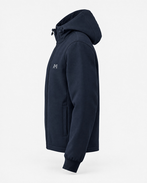 "RUGGED MORALZ" Full Zip Hoodie