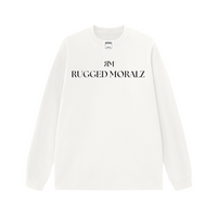 “RUGGED MORALZ” Raw Edge Long Sleeve image 6